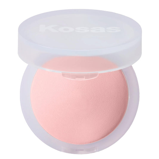 Kosas Cloud Set Brightening Baked Powder – Under Eye Setting Powder, Talc-Free Soft Focus Finish, Candy