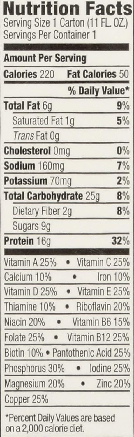 Orgain Sweet Vanilla Bean, Vegan 11 Fl Oz (Pack of 12)