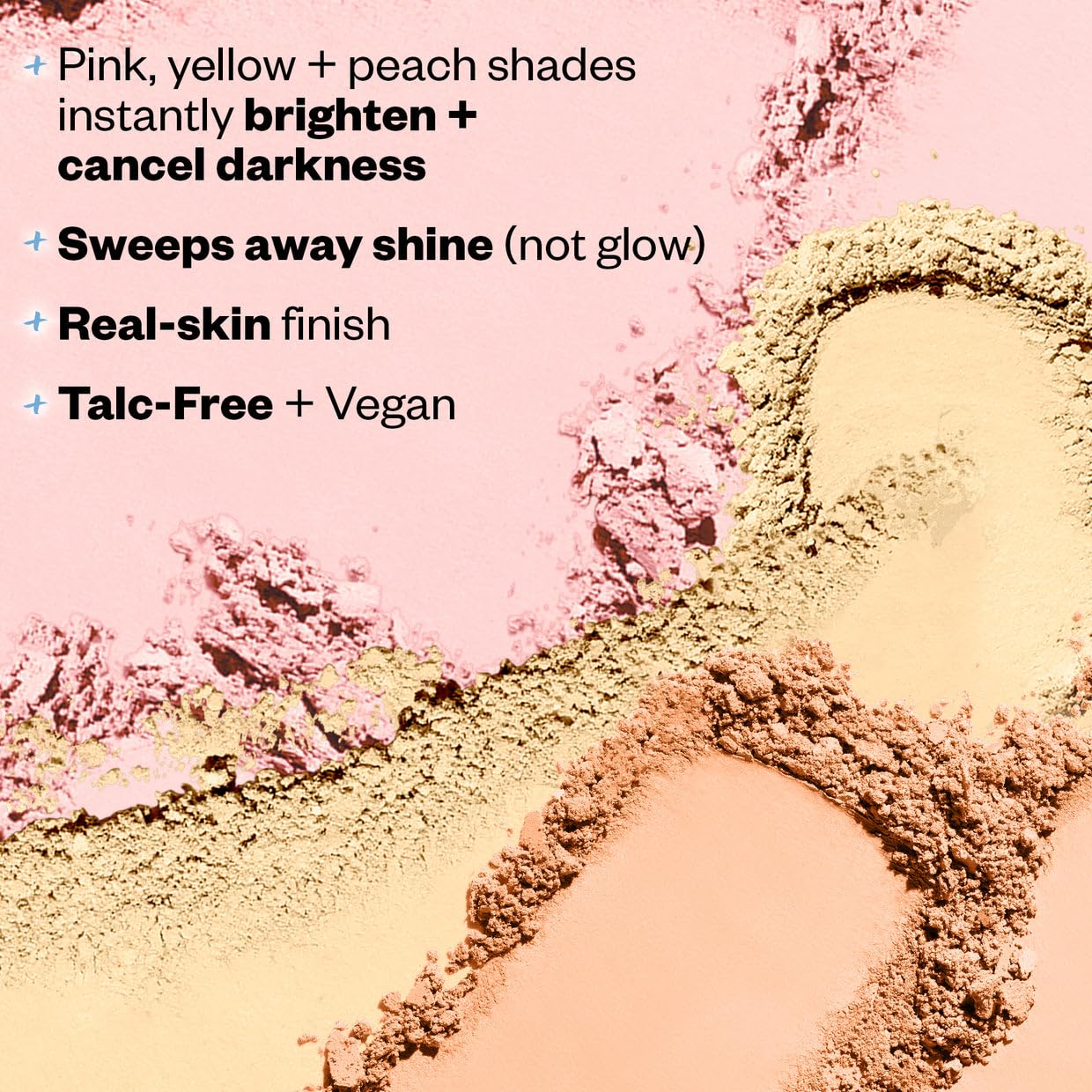 Kosas Cloud Set Brightening Baked Powder – Under Eye Setting Powder, Talc-Free Soft Focus Finish, Peachy